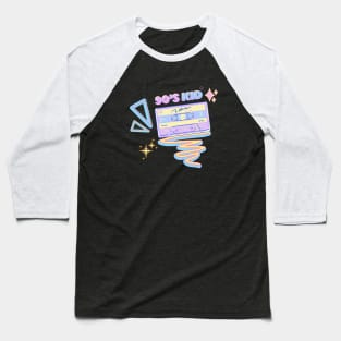 Throwback to the 90’s: Cassette Tapes Baseball T-Shirt